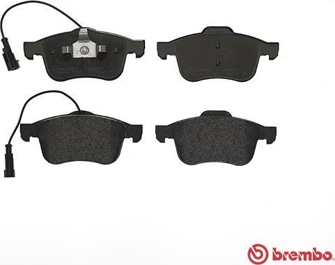 Brembo P 23 103 - Тормозные колодки, дисковые, комплект www.autospares.lv