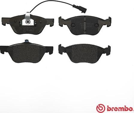 Brembo P 23 112 - Тормозные колодки, дисковые, комплект www.autospares.lv