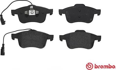 Brembo P 23 132 - Bremžu uzliku kompl., Disku bremzes www.autospares.lv