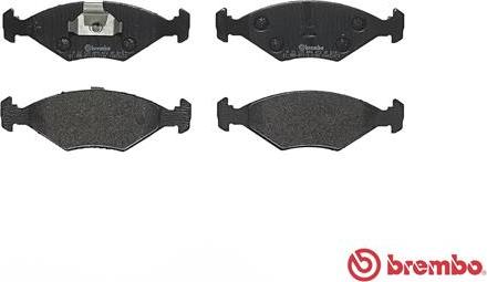 Brembo P 23 123 - Bremžu uzliku kompl., Disku bremzes www.autospares.lv