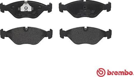 Brembo P 71 005 - Bremžu uzliku kompl., Disku bremzes www.autospares.lv