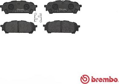 Brembo P 78 014 - Bremžu uzliku kompl., Disku bremzes www.autospares.lv