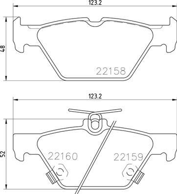 Brembo P 78 026 - Bremžu uzliku kompl., Disku bremzes www.autospares.lv