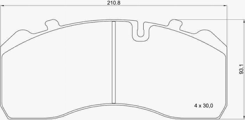 Brembo P A6 028 - Bremžu uzliku kompl., Disku bremzes www.autospares.lv