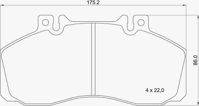 Brembo P B4 007 - Bremžu uzliku kompl., Disku bremzes autospares.lv