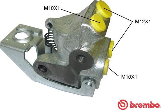 Brembo R 61 009 - Bremžu spēka regulators www.autospares.lv