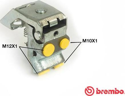 Brembo R 61 010 - Bremžu spēka regulators autospares.lv