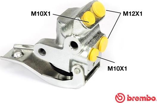 Brembo R 61 012 - Bremžu spēka regulators www.autospares.lv