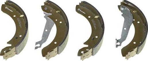 Brembo S 59 505 - Bremžu loku komplekts autospares.lv