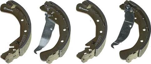 Brembo S 59 517 - Bremžu loku komplekts www.autospares.lv