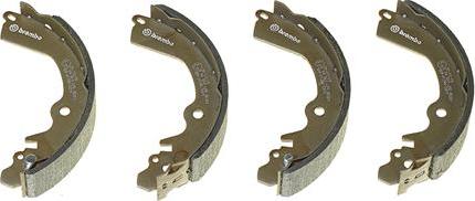 Brembo S 54 509 - Bremžu loku komplekts www.autospares.lv