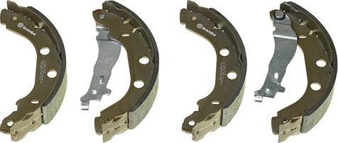 Brembo S 56 509 - Bremžu loku komplekts www.autospares.lv