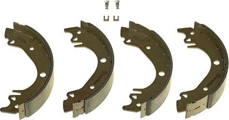 Brembo S 61 509 - Brake Shoe Set www.autospares.lv