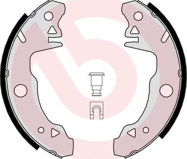 Brembo S 61 531 - Bremžu loku komplekts www.autospares.lv