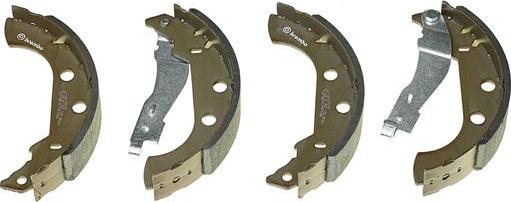 Brembo S 61 521 - Bremžu loku komplekts www.autospares.lv