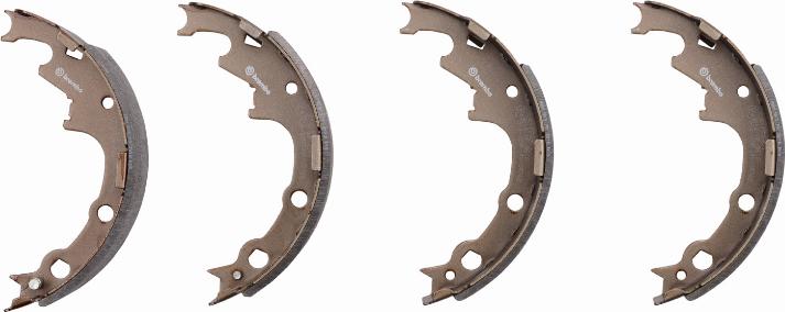 Brembo S11509N - Bremžu loku komplekts www.autospares.lv