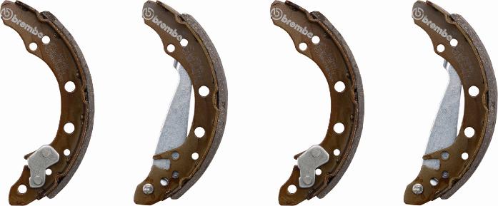 Brembo S85540N - Bremžu loku komplekts autospares.lv