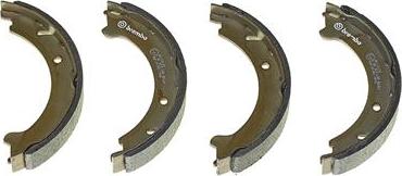 Brembo S 86 509 - Bremžu loku kompl., Stāvbremze www.autospares.lv