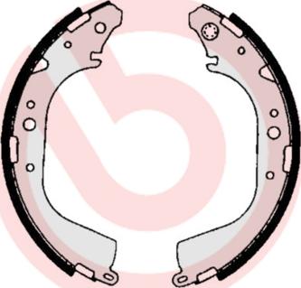 Brembo S 83 530 - Brake Shoe Set www.autospares.lv