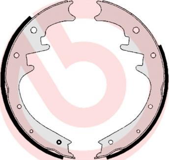 Brembo S 37 504 - Bremžu loku komplekts www.autospares.lv