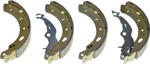 Brembo S 24 551 - Комплект тормозных колодок, барабанные www.autospares.lv