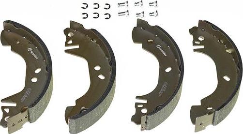 Brembo S 24 528 - Bremžu loku komplekts www.autospares.lv