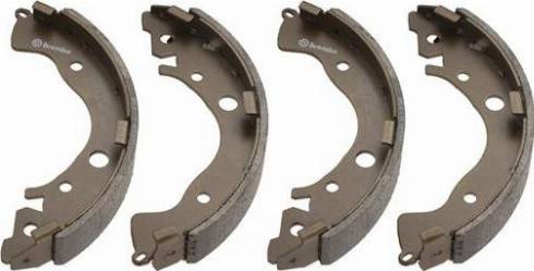 Brembo S28515N - Bremžu loku komplekts www.autospares.lv