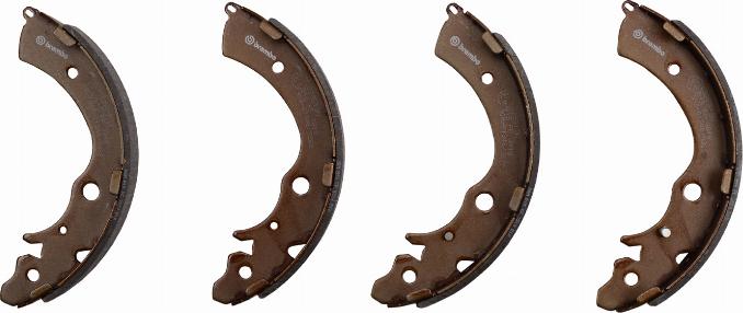 Brembo S28513N - Комплект тормозных колодок, барабанные www.autospares.lv