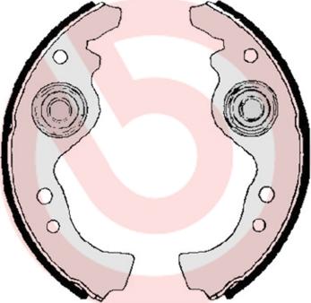 Brembo S 23 542 - Bremžu loku komplekts www.autospares.lv