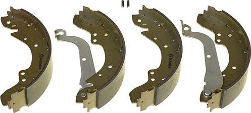 Brembo S 23 504 - Bremžu loku komplekts www.autospares.lv