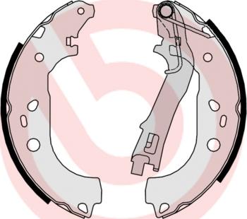 Brembo S 23 533 - Bremžu loku komplekts www.autospares.lv