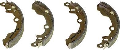 Brembo S 78 503 - Комплект тормозных колодок, барабанные www.autospares.lv