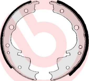 Brembo S A6 501 - Bremžu loku komplekts www.autospares.lv