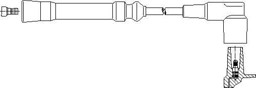 Bremi 654/35 - Augstsprieguma vads www.autospares.lv