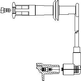 Bremi 173/30 - Augstsprieguma vads www.autospares.lv