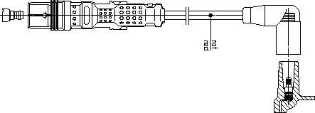 Bremi 1A01/58 - Augstsprieguma vads www.autospares.lv