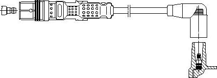 Bremi 1A02/61 - Augstsprieguma vads www.autospares.lv