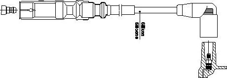 Bremi 1A32E26 - Augstsprieguma vads www.autospares.lv