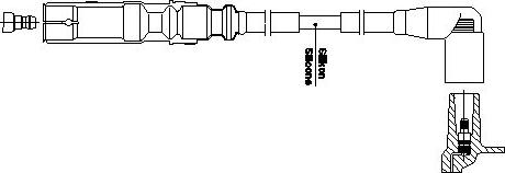 Bremi 1A32F49 - Augstsprieguma vads www.autospares.lv