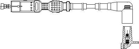 Bremi 1A28F59 - Augstsprieguma vads www.autospares.lv