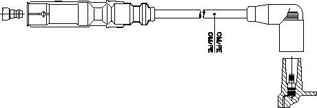 Bremi 1A23/46 - Augstsprieguma vads www.autospares.lv