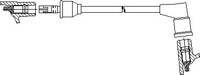 Bremi 314/90 - Augstsprieguma vads www.autospares.lv