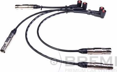 Bremi 206F200 - Augstsprieguma vadu komplekts www.autospares.lv