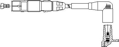 Bremi 210E47 - Augstsprieguma vads www.autospares.lv