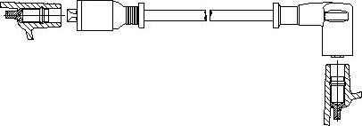 Bremi 729/55 - Augstsprieguma vads www.autospares.lv