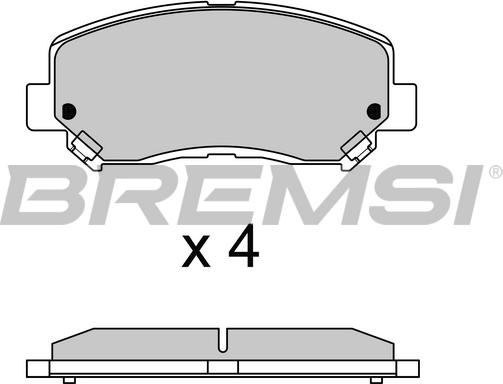 FTE 9001781 - Тормозные колодки, дисковые, комплект www.autospares.lv