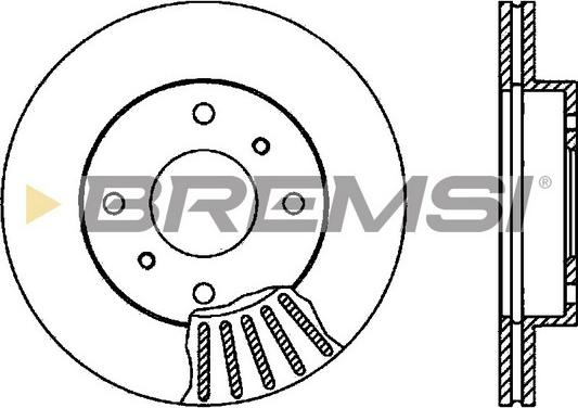 Bremsi CD6260V - Bremžu diski autospares.lv