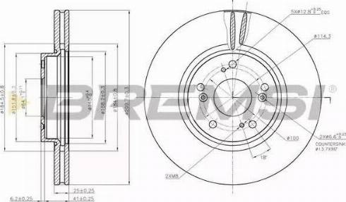 Bremsi DBB424V - Bremžu diski www.autospares.lv