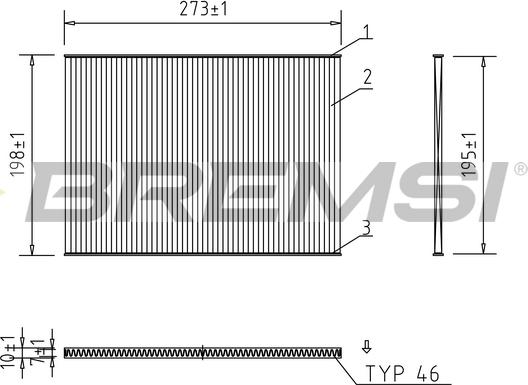 Bremsi FC0944 - Filtrs, Salona telpas gaiss www.autospares.lv