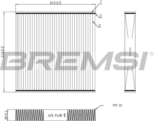 Bremsi FC0909 - Filtrs, Salona telpas gaiss www.autospares.lv